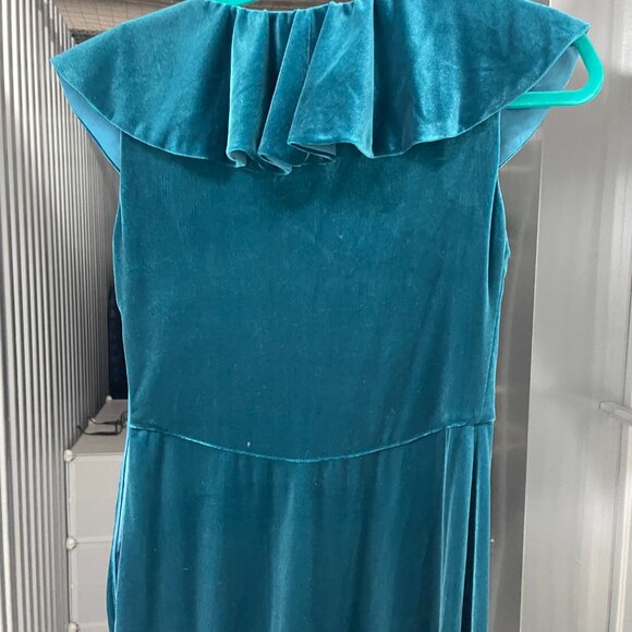 LUISA BECCARIA velvet dress - size IT 42 - Picture 4 of 6